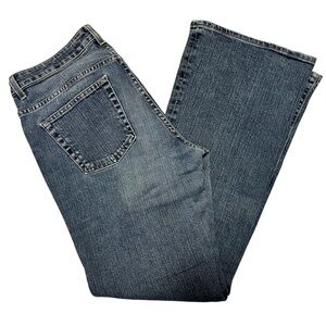 GAP Women’s Blue Flare Leg Jeans Classic Y2K Style SZ 12